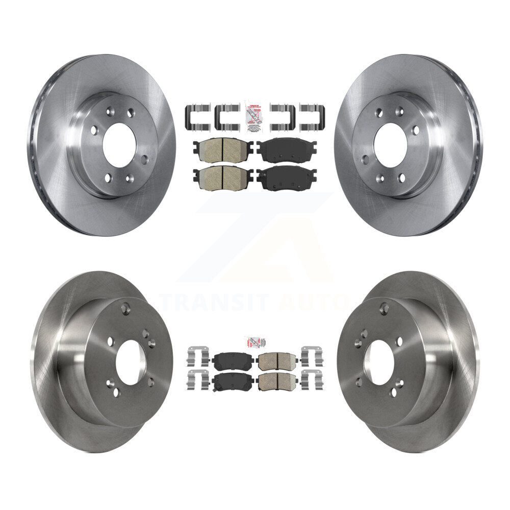 Transit Auto K8A-102530 Disc Brake Kit for 2006-2010 Hyundai Accent, Kia Rio, Kia Rio5 - Front and Rear product image