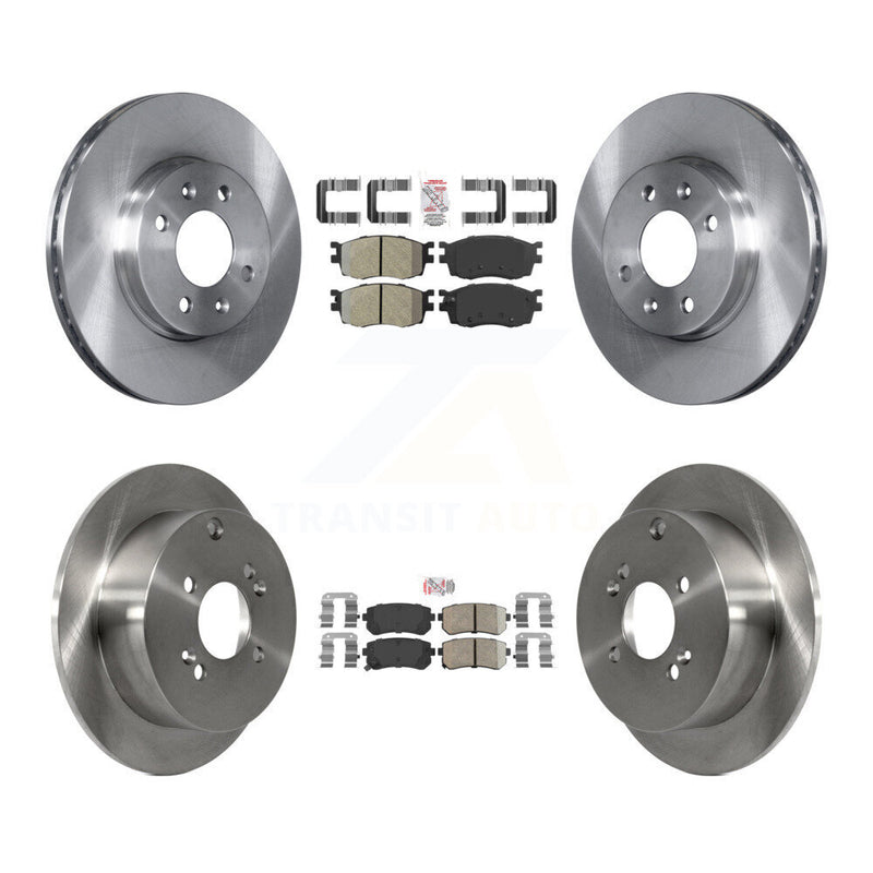 Transit Auto K8A-102530 Disc Brake Kit for 2006-2010 Hyundai Accent, Kia Rio, Kia Rio5 - Front and Rear product image