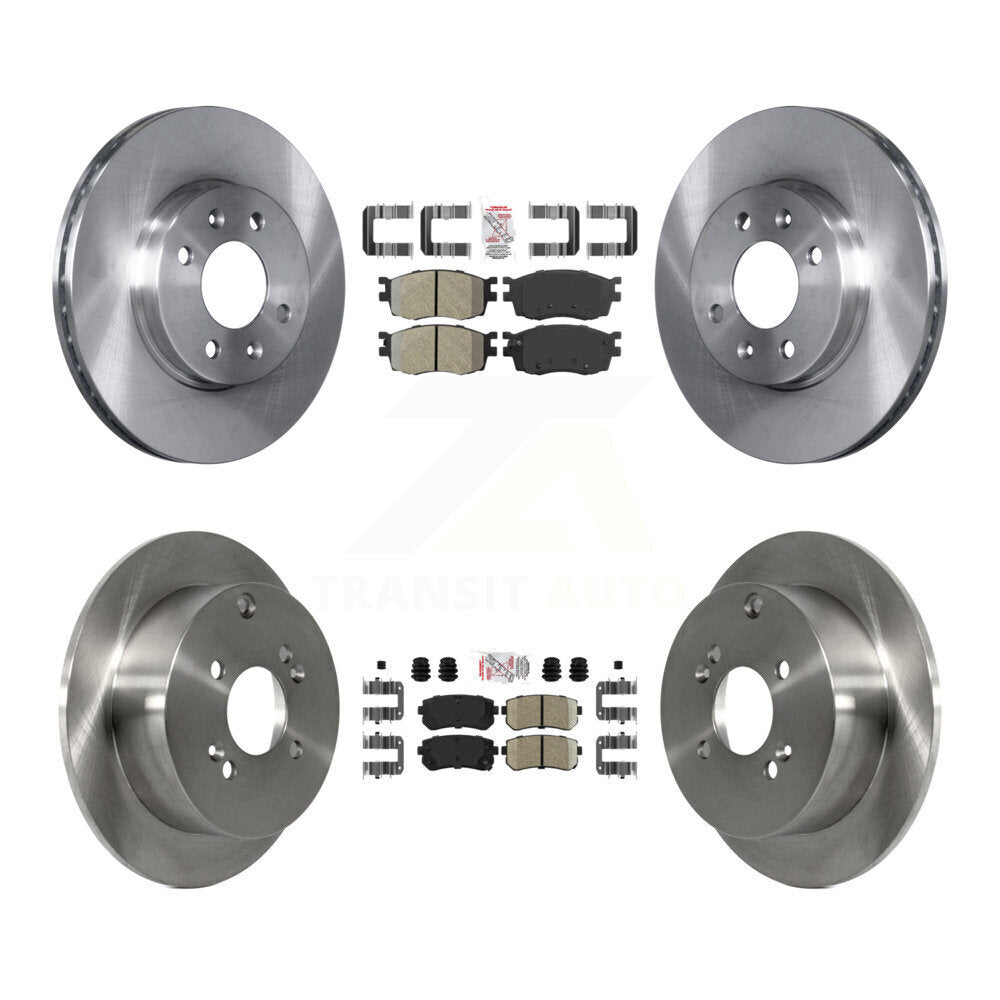 Transit Auto K8A-102531 Disc Brake Kit for 2006-2010 Hyundai Accent, Kia Rio, Kia Rio5 - Front and Rear product image
