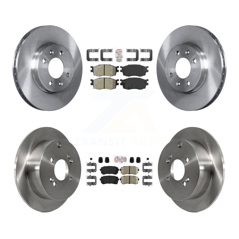 Transit Auto K8A-102531 Disc Brake Kit for 2006-2010 Hyundai Accent, Kia Rio, Kia Rio5 - Front and Rear product image