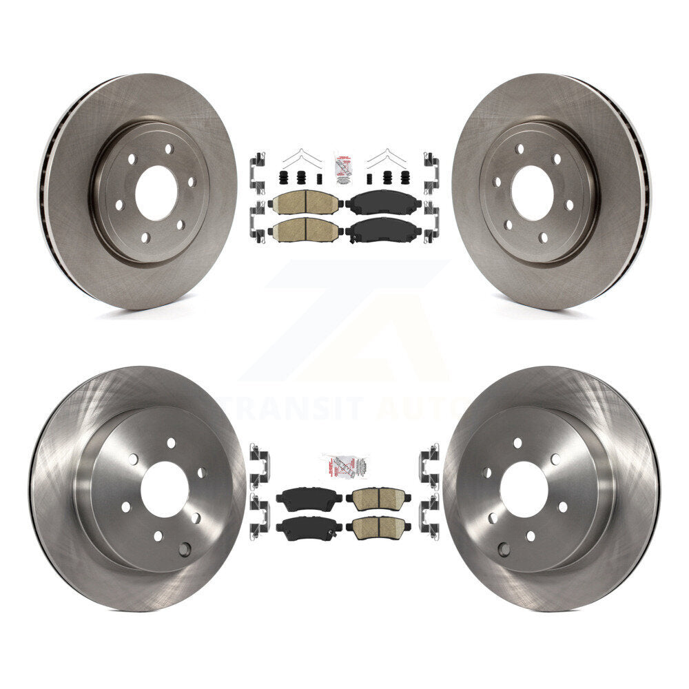Transit Auto K8A-102533 Disc Brake Kit for 2005-2012 Nissan Pathfinder - Front and Rear product image