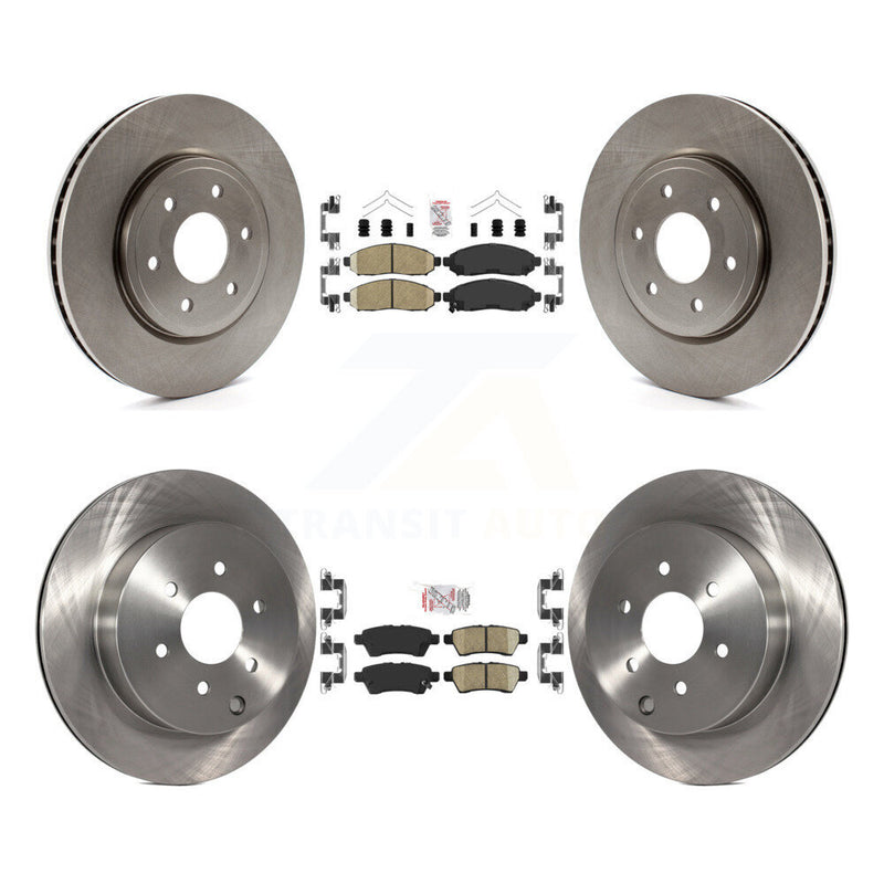 Transit Auto K8A-102533 Disc Brake Kit for 2005-2012 Nissan Pathfinder - Front and Rear product image