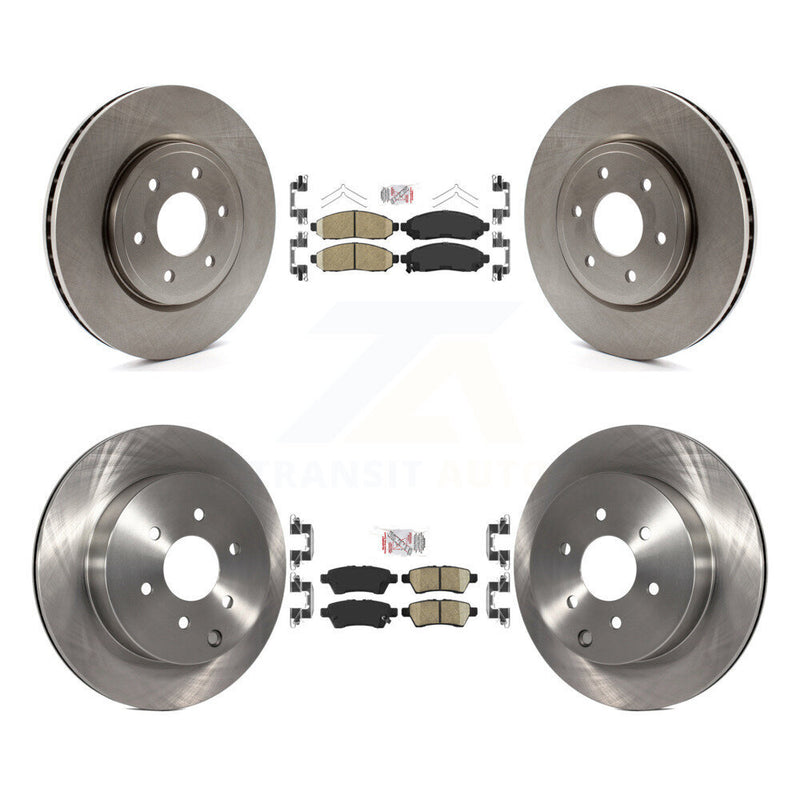 Transit Auto K8A-102534 Disc Brake Kit for 2005-2012 Nissan Pathfinder - Front and Rear product image