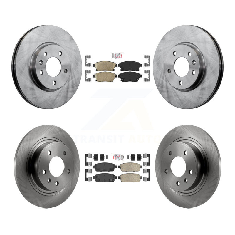 Transit Auto K8A-102541 Disc Brake Kit for 2011-2017 Chevrolet Cruze, Buick Verano, Chevrolet Orlando & more - Front and Rear product image
