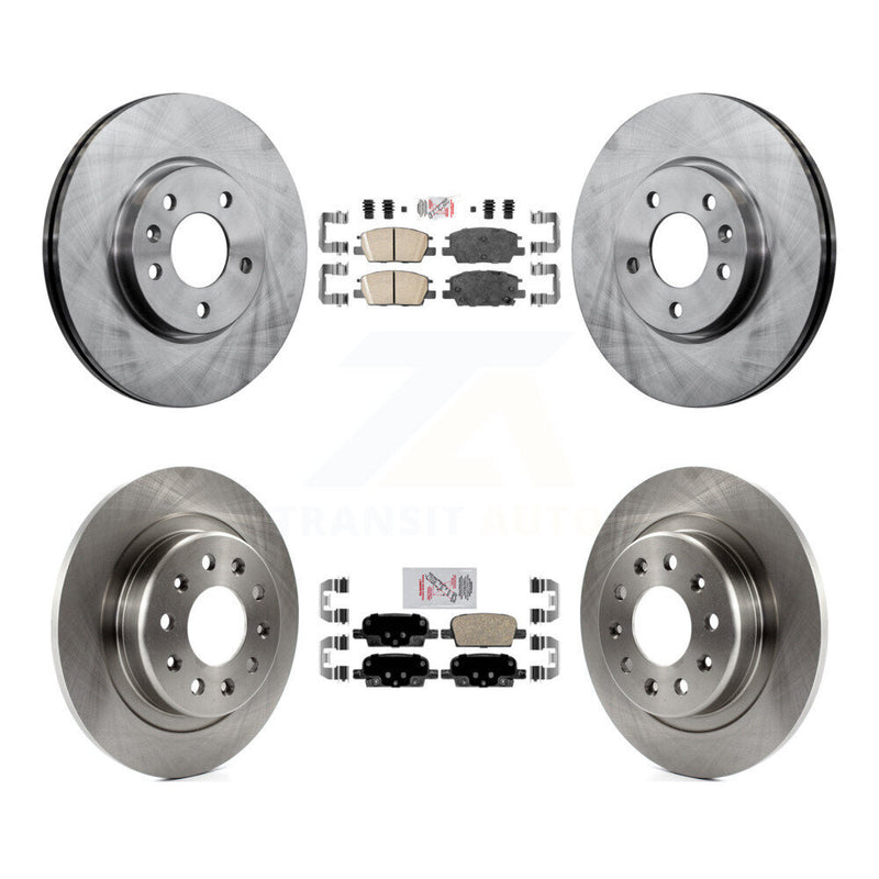 Transit Auto K8A-102549 Disc Brake Kit for 2016-2019 Chevrolet Malibu - Front and Rear product image