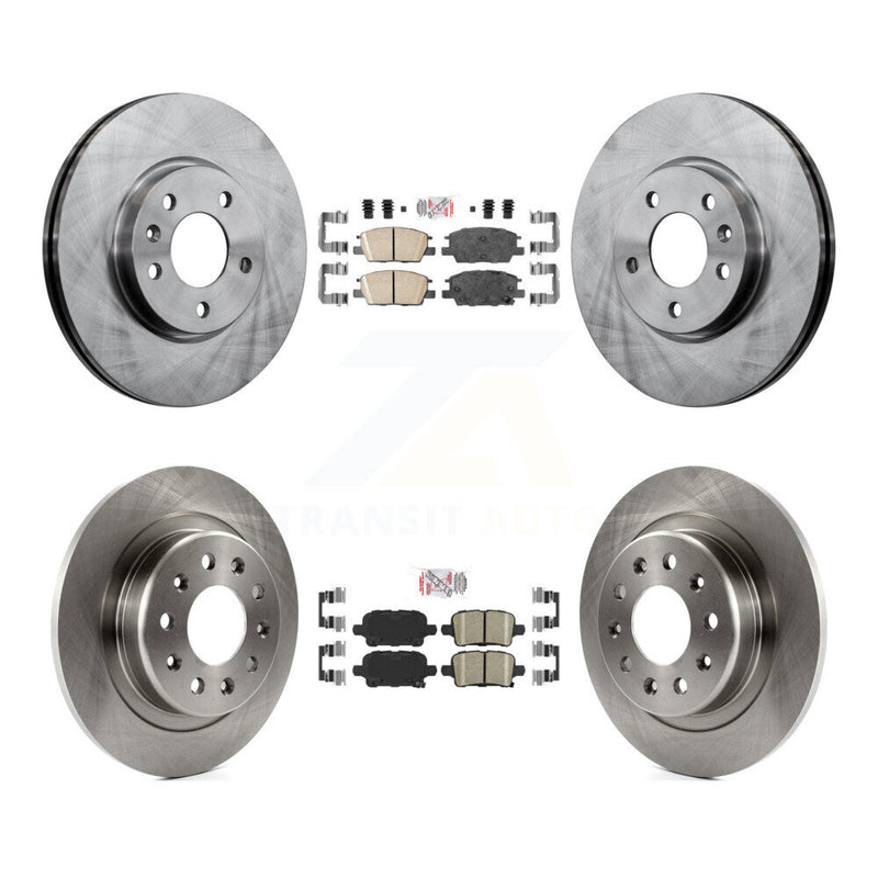 Transit Auto K8A-102550 Disc Brake Kit for 2016-2019 Chevrolet Equinox, GMC Terrain, Buick LaCrosse & more - Front and Rear product image