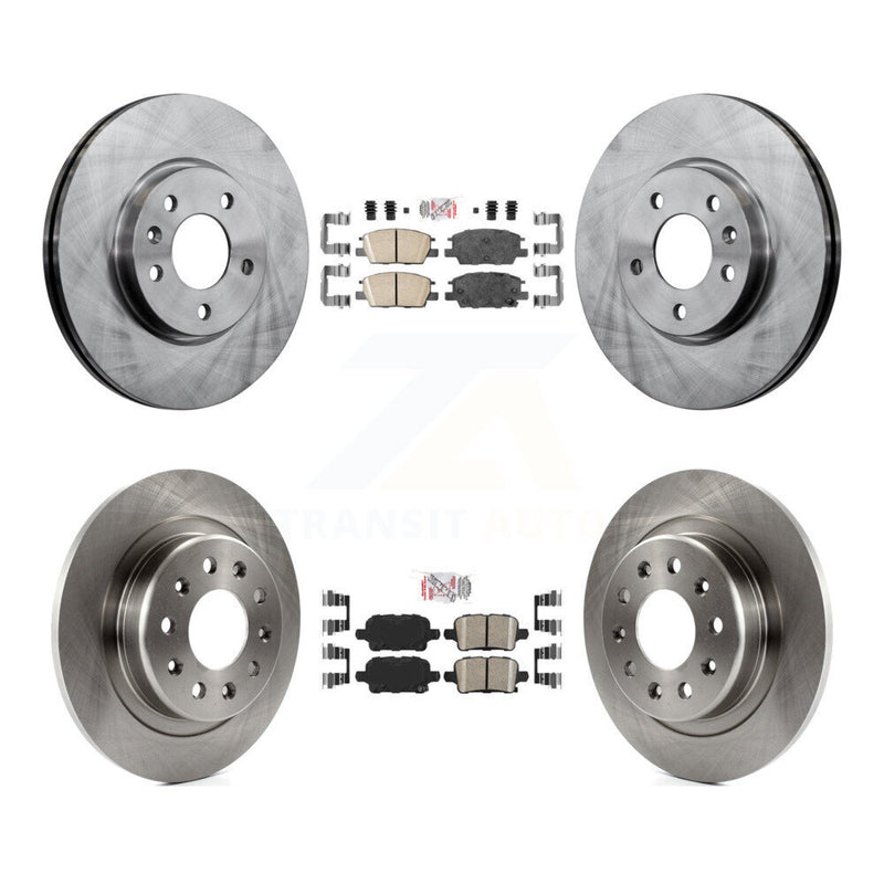 Transit Auto K8A-102552 Disc Brake Kit for 2018-2020 Chevrolet Equinox, GMC Terrain, Chevrolet Malibu - Front and Rear product image