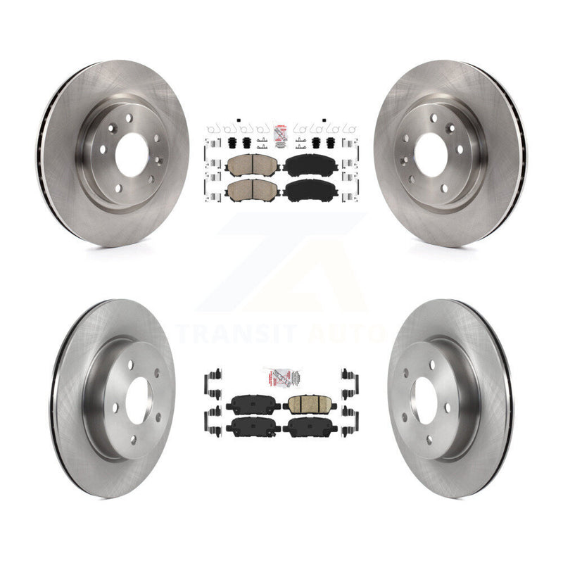Transit Auto K8A-102566 Disc Brake Kit for 2017-2019 Nissan Rogue Sport, Nissan Qashqai - Front and Rear product image