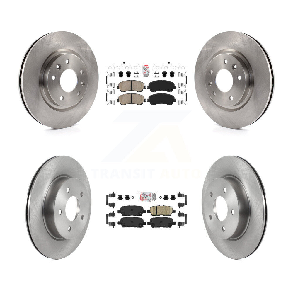 Transit Auto K8A-102567 Disc Brake Kit for 2017-2019 Nissan Rogue Sport, Nissan Qashqai - Front and Rear product image