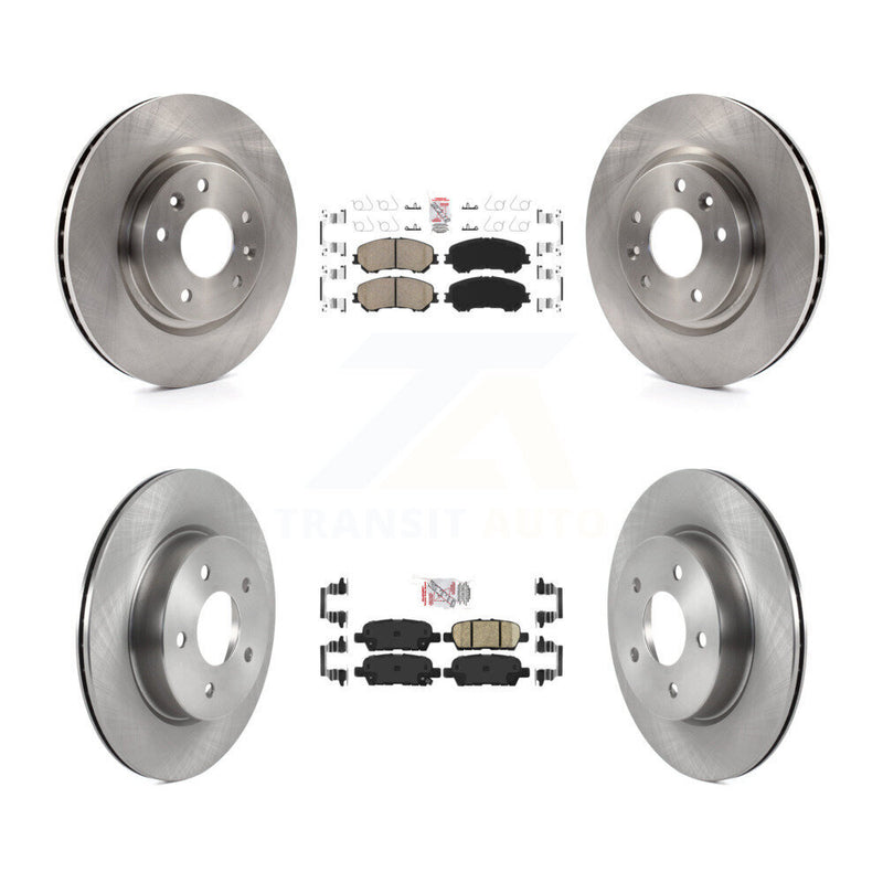 Transit Auto K8A-102572 Disc Brake Kit for 2017-2019 Nissan Rogue Sport, Nissan Qashqai - Front and Rear product image