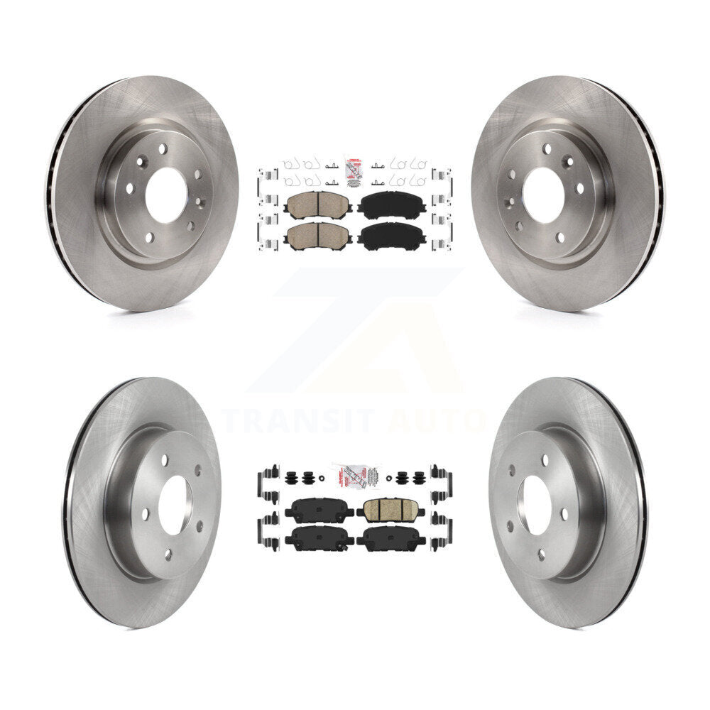 Transit Auto K8A-102573 Disc Brake Kit for 2017-2019 Nissan Rogue Sport, Nissan Qashqai - Front and Rear product image