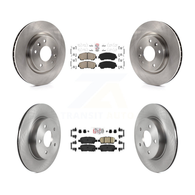 Transit Auto K8A-102573 Disc Brake Kit for 2017-2019 Nissan Rogue Sport, Nissan Qashqai - Front and Rear product image