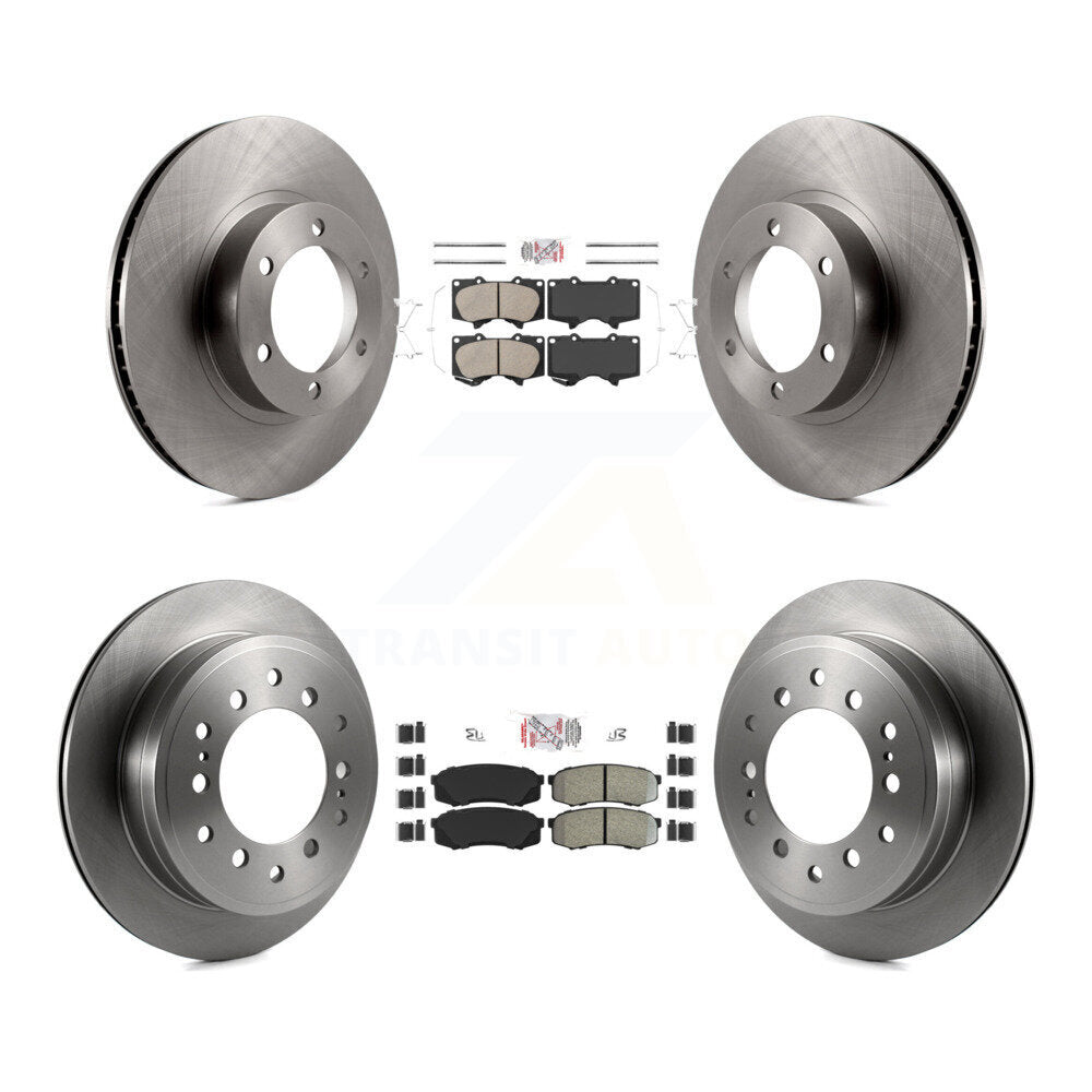 Transit Auto K8A-102579 Disc Brake Kit for 2003-2009 Toyota 4Runner, Lexus GX470 - Front and Rear product image