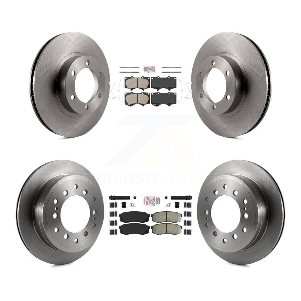 Transit Auto K8A-102580 Disc Brake Kit for 2003-2009 Toyota 4Runner, Lexus GX470 - Front and Rear product image