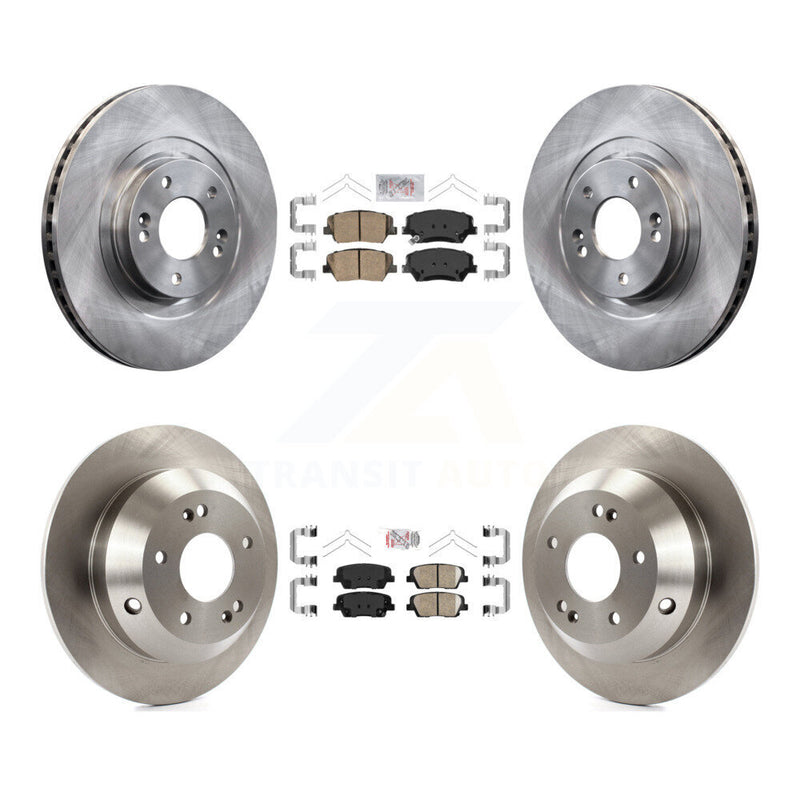 Transit Auto K8A-102591 Disc Brake Kit for 2016-2020 Hyundai Santa Fe Sport, Kia Sorento - Front and Rear product image