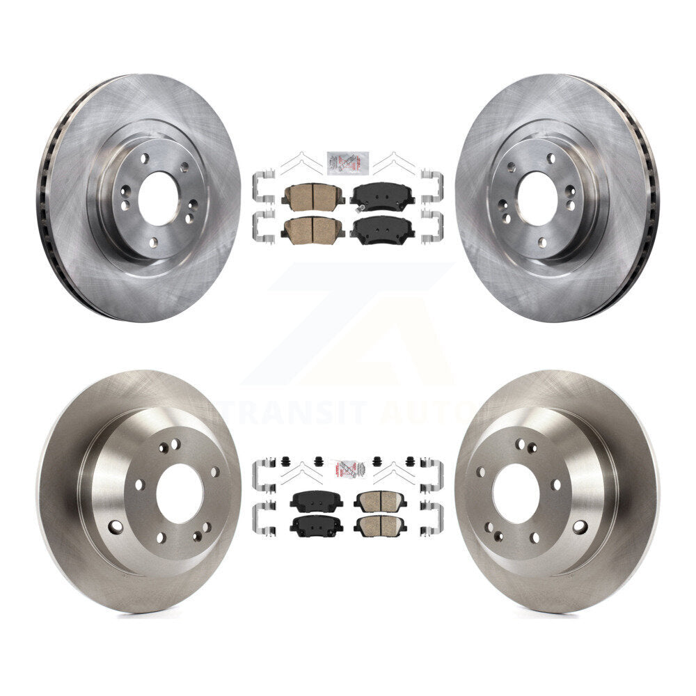Transit Auto K8A-102592 Disc Brake Kit for 2016-2020 Hyundai Santa Fe Sport, Kia Sorento - Front and Rear product image