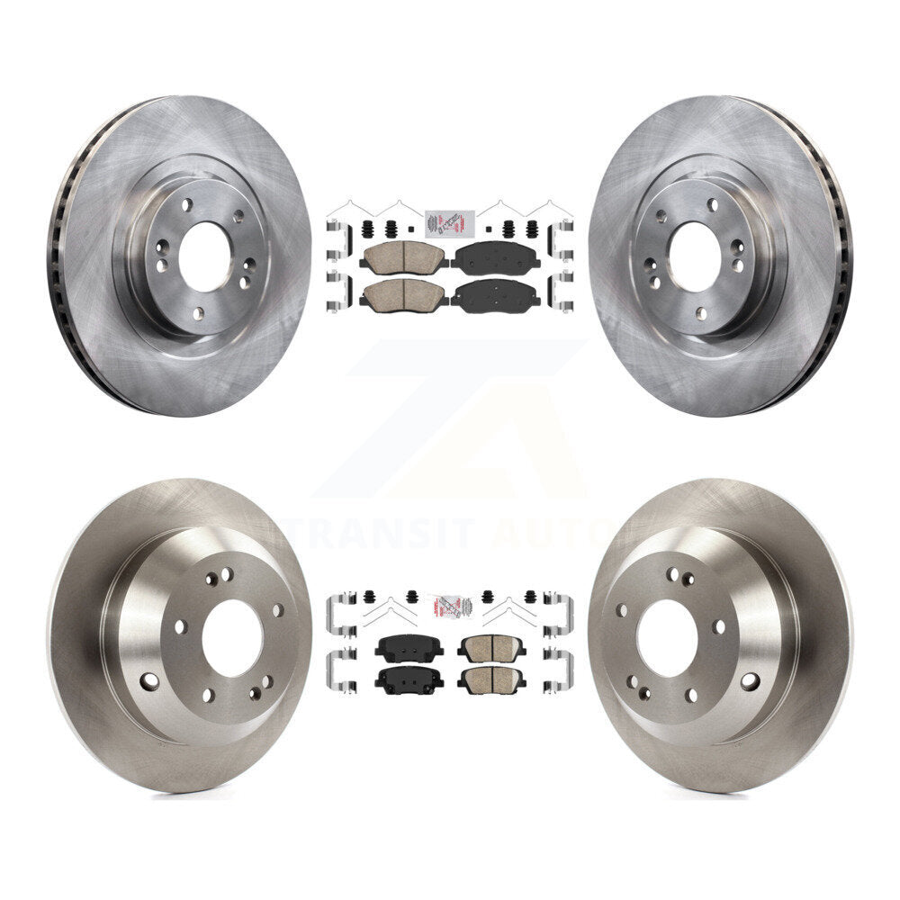 Transit Auto K8A-102595 Disc Brake Kit for 2017-2019 Hyundai Santa Fe, Hyundai Santa Fe XL - Front and Rear product image