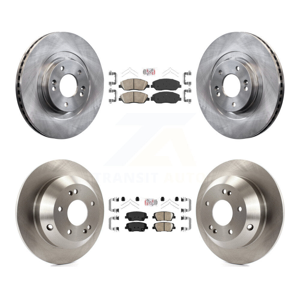 Transit Auto K8A-102596 Disc Brake Kit for 2017-2019 Hyundai Santa Fe, Hyundai Santa Fe XL - Front and Rear product image