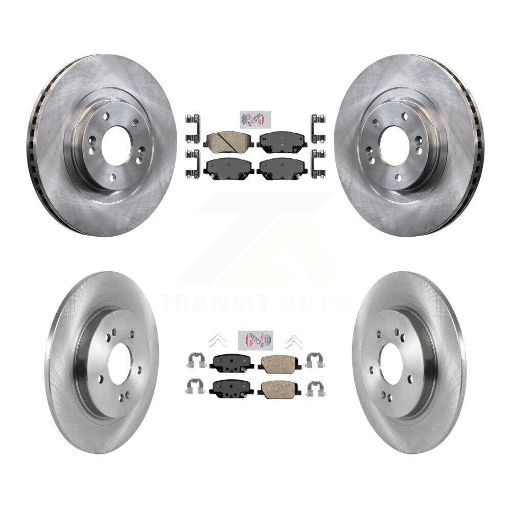 Transit Auto K8A-102597 Disc Brake Kit for 2019-2020 Hyundai Santa Fe - Front and Rear product image