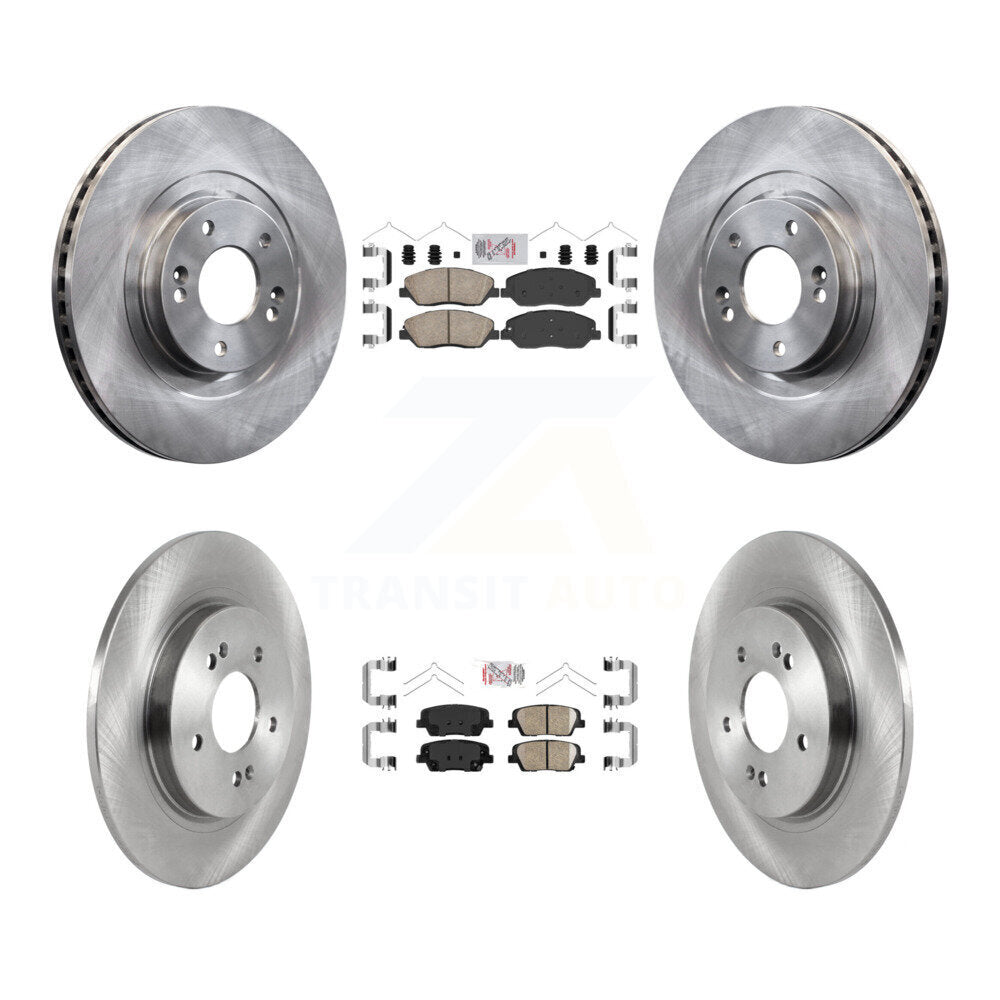 Transit Auto K8A-102598 Disc Brake Kit for 2019 Hyundai Santa Fe - Front and Rear product image
