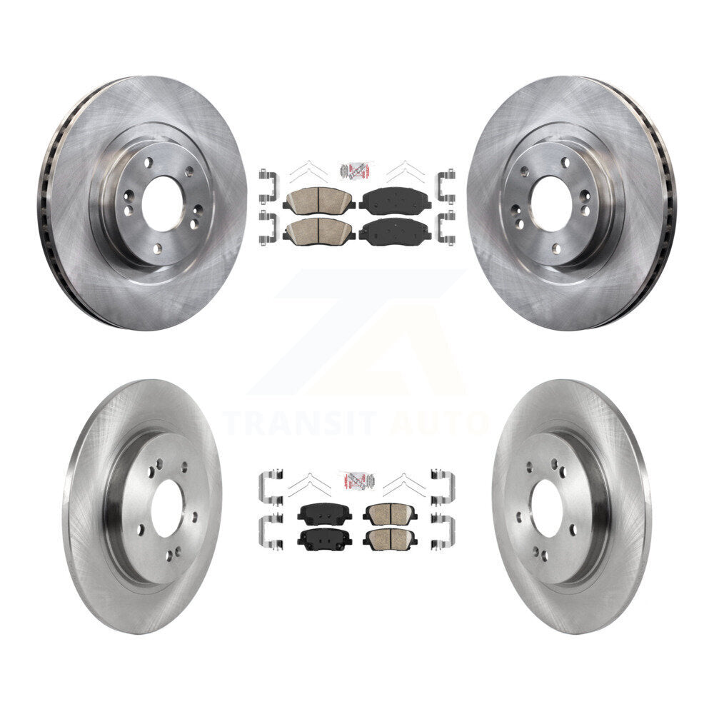 Transit Auto K8A-102599 Disc Brake Kit for 2019 Hyundai Santa Fe - Front and Rear product image
