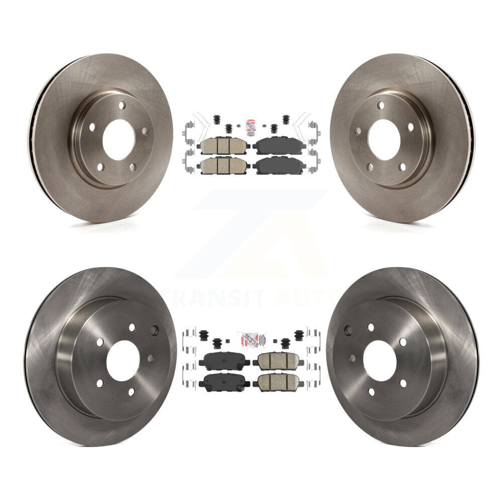 Transit Auto K8A-102601 Disc Brake Kit for 2011-2017 Nissan Quest - Front and Rear product image