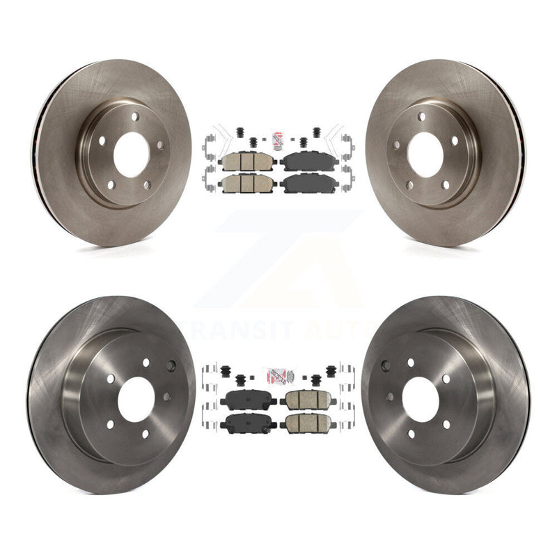 Transit Auto K8A-102601 Disc Brake Kit for 2011-2017 Nissan Quest - Front and Rear product image