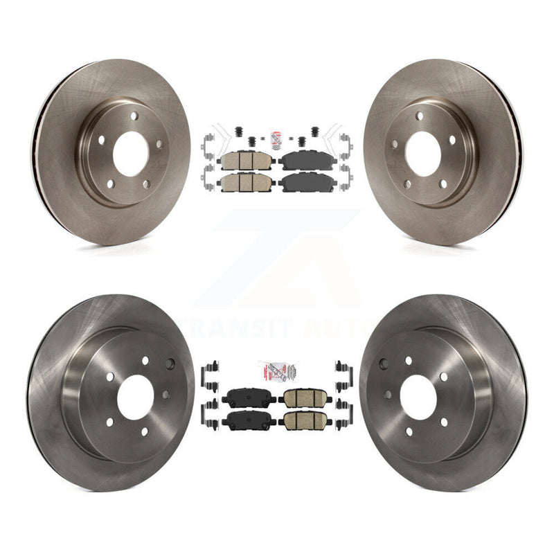 Transit Auto K8A-102602 Disc Brake Kit for 2011-2017 Nissan Quest - Front and Rear product image