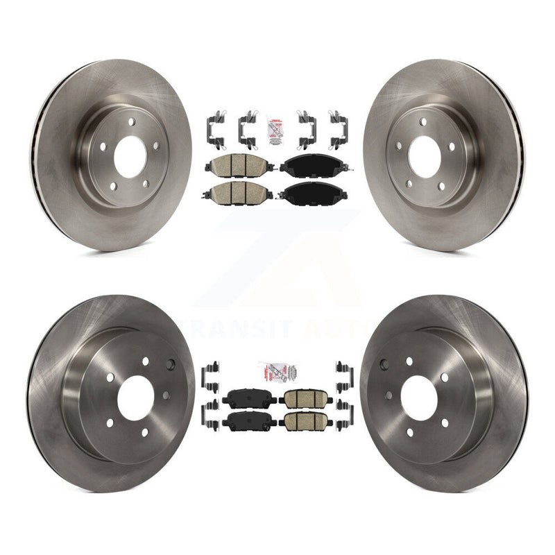 Transit Auto K8A-102608 Disc Brake Kit for 2013-2022 Nissan Murano, INFINITI JX35, Nissan Pathfinder - Front and Rear product image