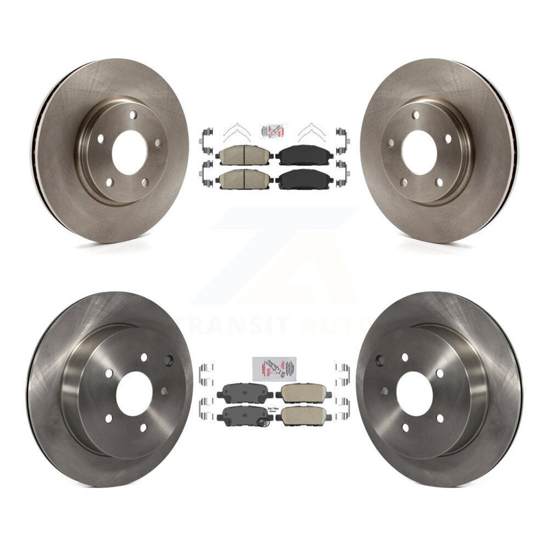 Transit Auto K8A-102611 Disc Brake Kit for 2004-2009 Nissan Quest - Front and Rear product image