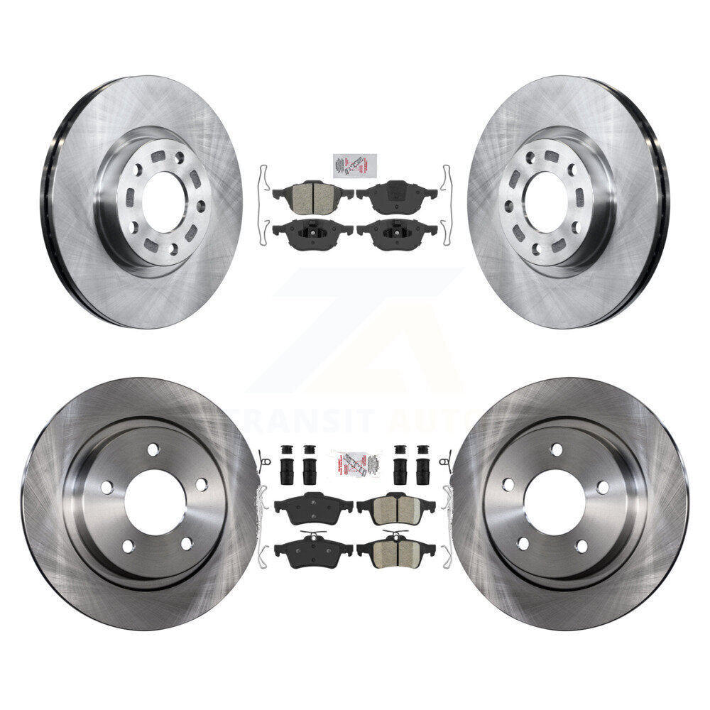 Transit Auto K8A-102618 Disc Brake Kit for 2004-2013 Mazda 3 Sport, Mazda 3 - Front and Rear product image
