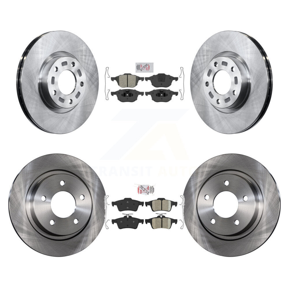 Transit Auto K8A-102619 Disc Brake Kit for 2004-2013 Mazda 3 Sport, Mazda 3 - Front and Rear product image