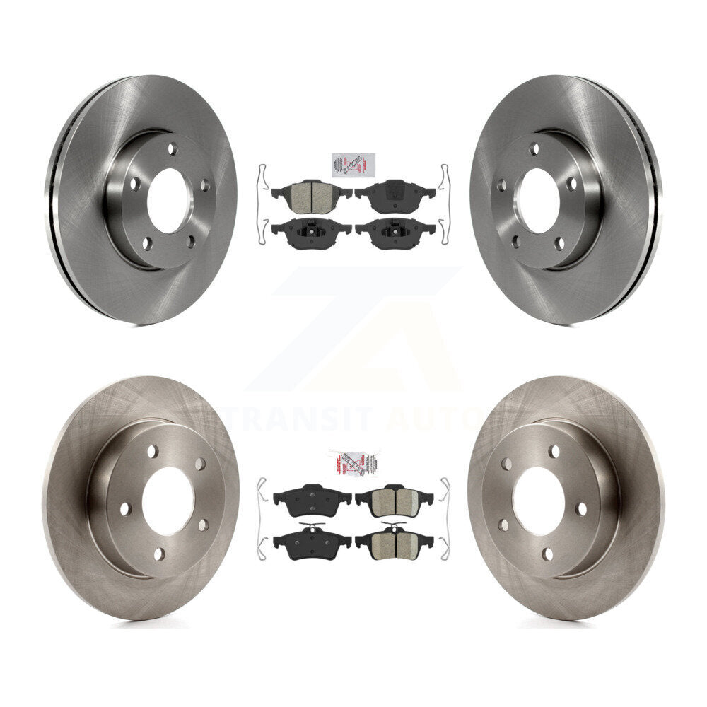Transit Auto K8A-102625 Disc Brake Kit for 2006-2013 Mazda 3 Sport, Mazda 3 - Front and Rear product image