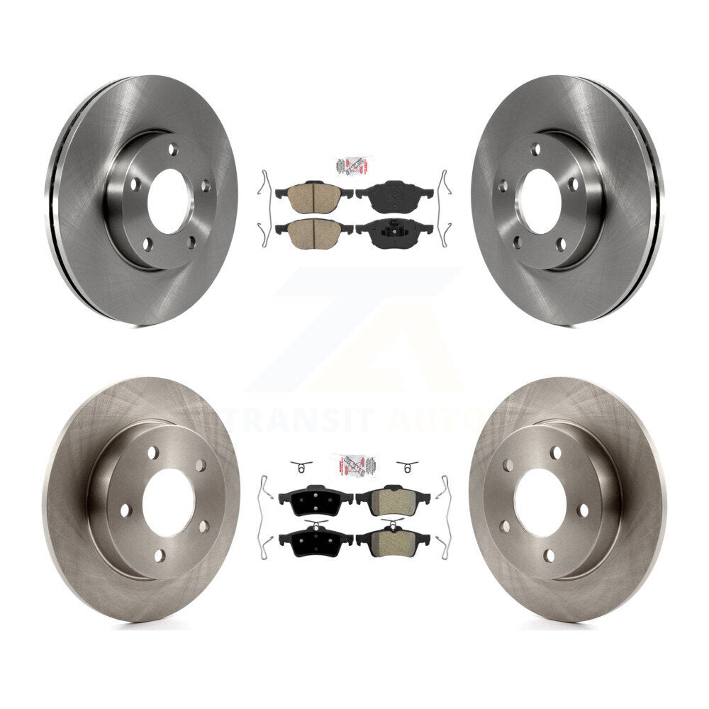 Transit Auto K8A-102626 Disc Brake Kit for 2006-2013 Mazda 3 Sport, Mazda 3 - Front and Rear product image