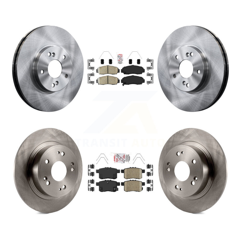 Transit Auto K8A-102633 Disc Brake Kit for 2008-2014 Honda Accord, Acura TSX - Front and Rear product image