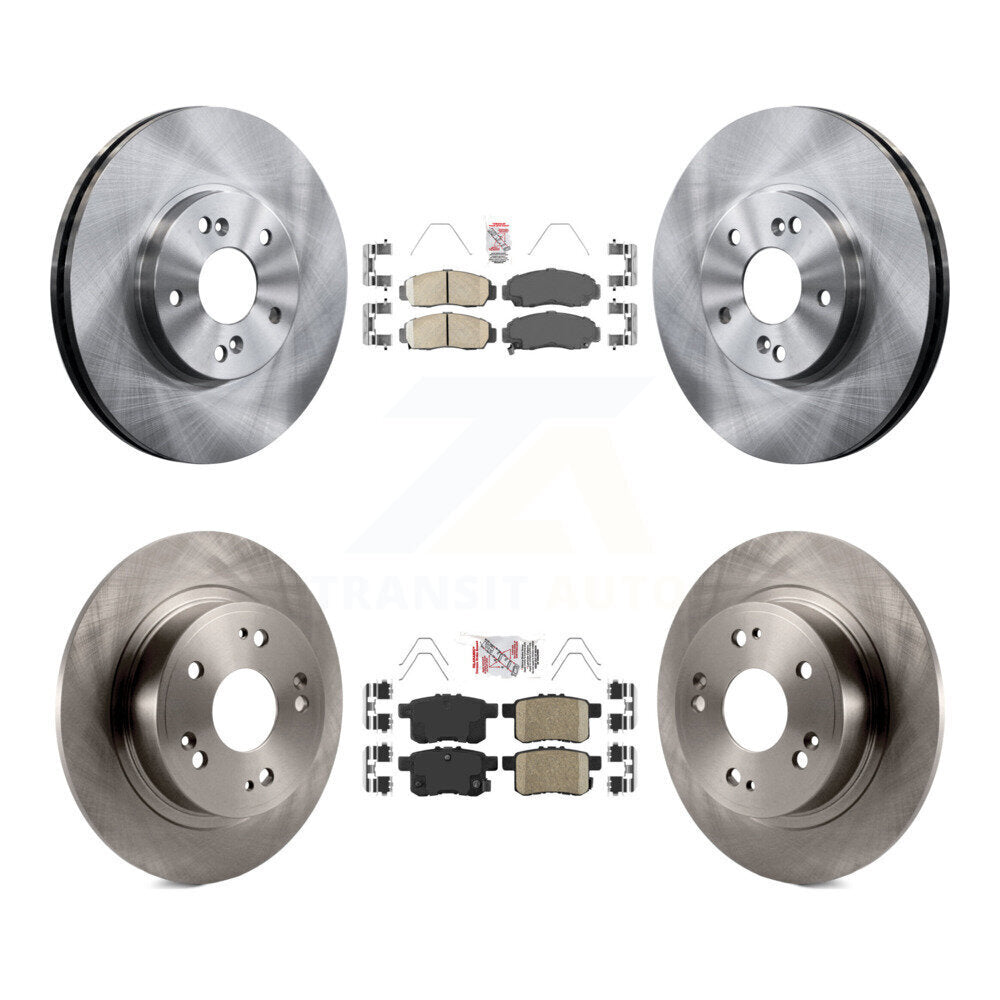 Transit Auto K8A-102635 Disc Brake Kit for 2008-2014 Honda Accord, Acura TSX - Front and Rear product image