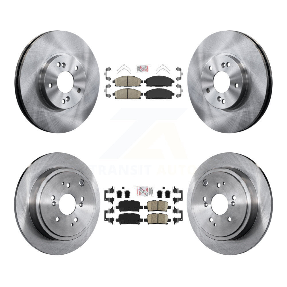 Transit Auto K8A-102636 Disc Brake Kit for 2003-2006 Acura MDX - Front and Rear product image