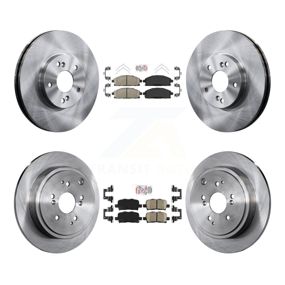 Transit Auto K8A-102637 Disc Brake Kit for 2003-2006 Acura MDX - Front and Rear product image