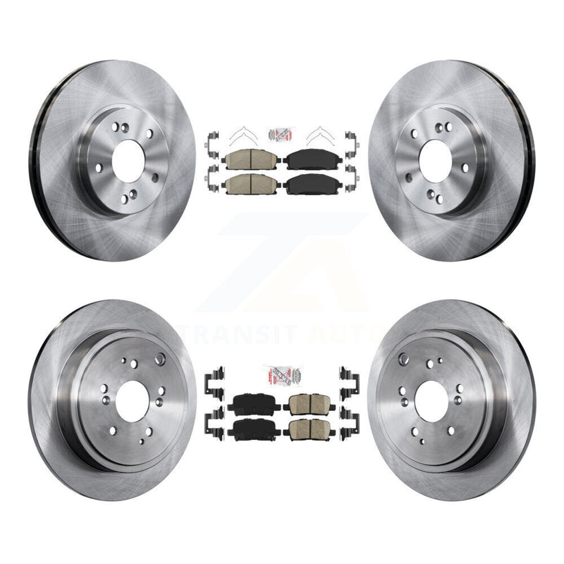 Transit Auto K8A-102637 Disc Brake Kit for 2003-2006 Acura MDX - Front and Rear product image