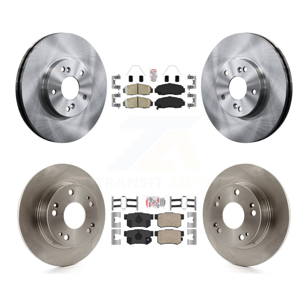 Transit Auto K8A-102638 Disc Brake Kit for 2003-2008 Honda Accord, Acura TSX - Front and Rear product image