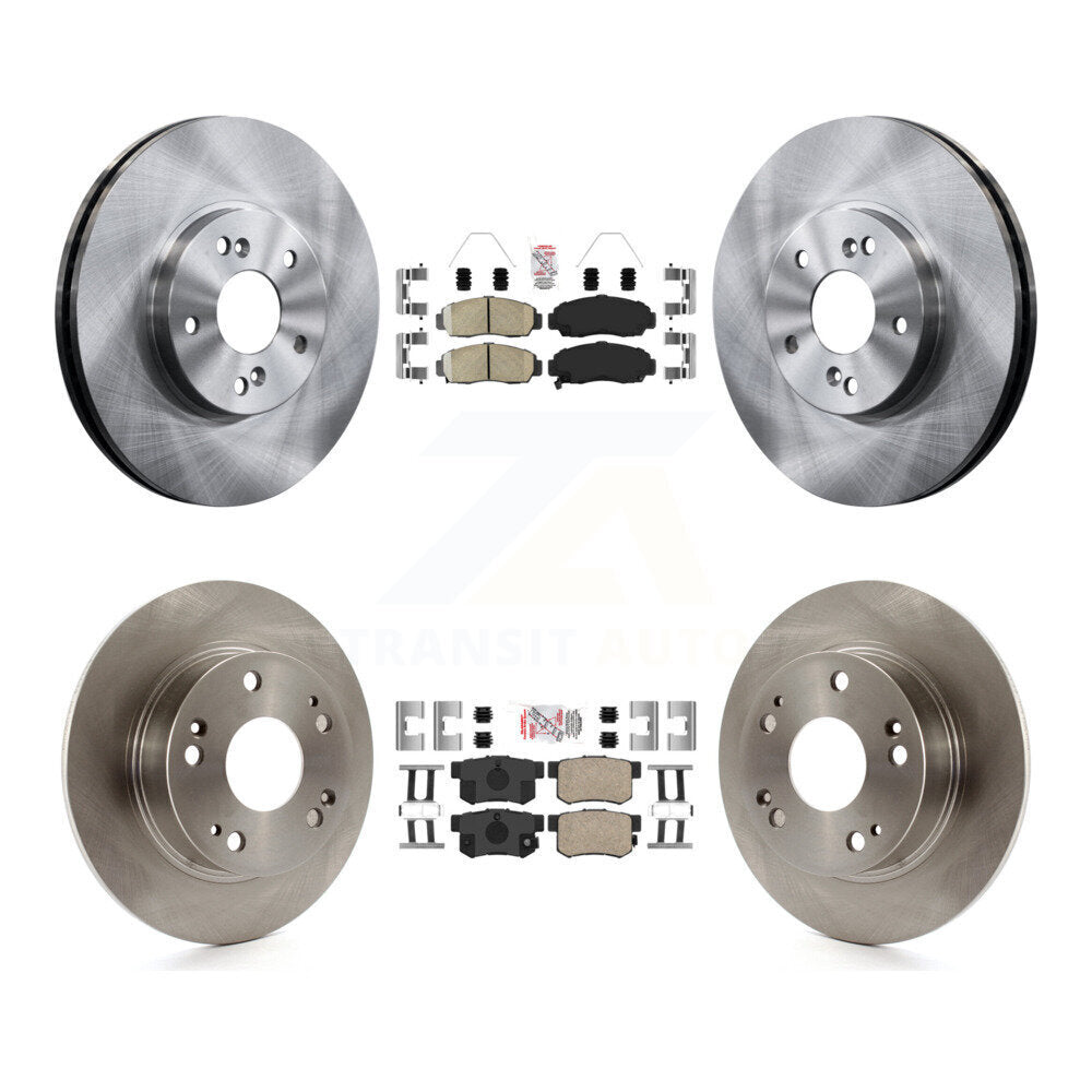 Transit Auto K8A-102639 Disc Brake Kit for 2003-2008 Honda Accord, Acura TSX - Front and Rear product image