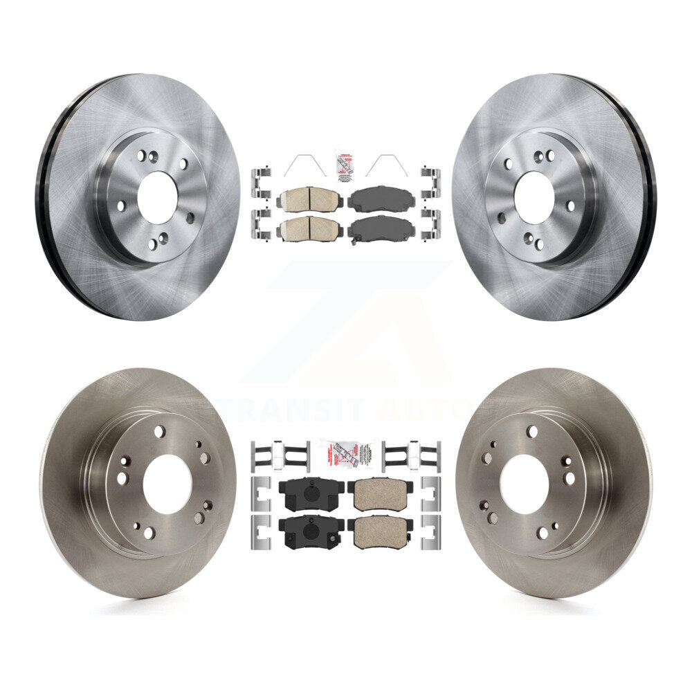 Transit Auto K8A-102640 Disc Brake Kit for 2003-2008 Honda Accord, Acura TSX - Front and Rear product image