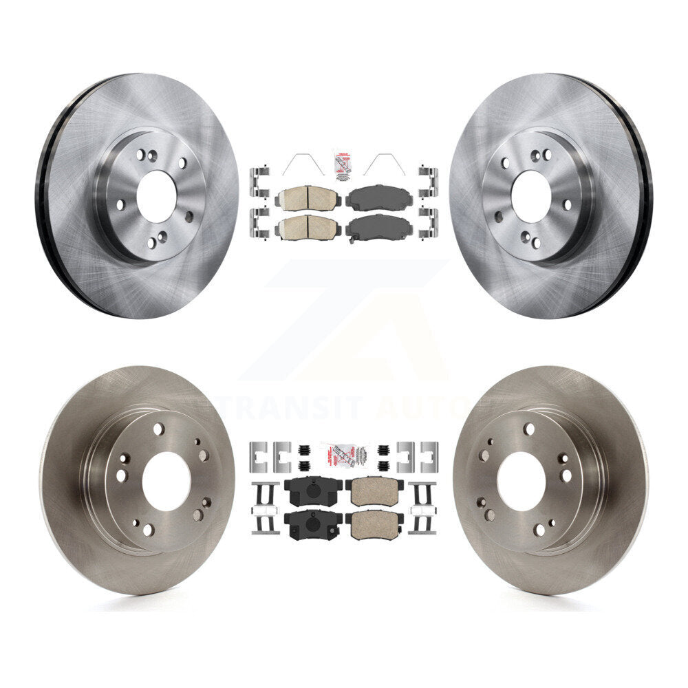 Transit Auto K8A-102641 Disc Brake Kit for 2003-2008 Honda Accord, Acura TSX - Front and Rear product image