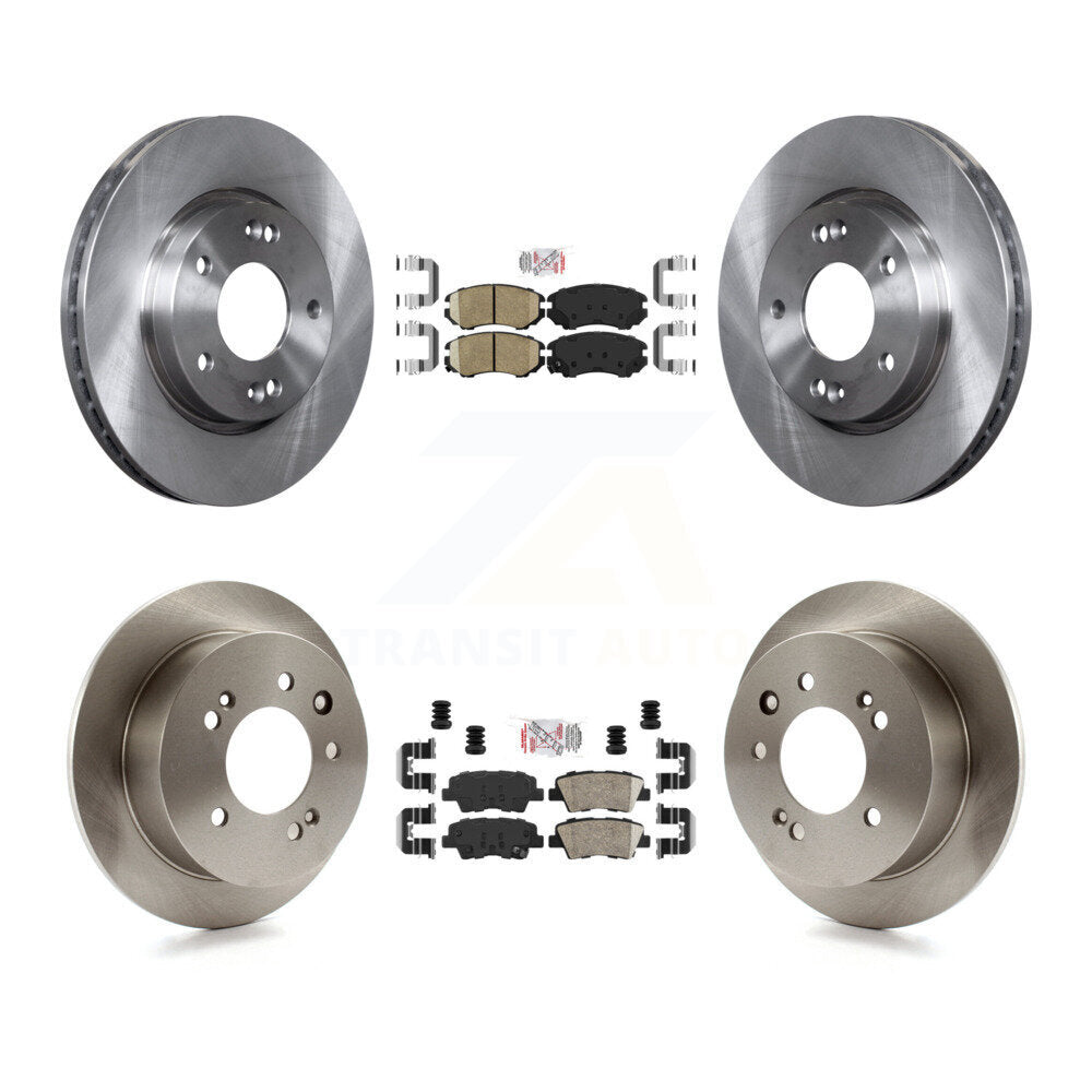 Transit Auto K8A-102693 Disc Brake Kit for 2010 Hyundai Elantra - Front and Rear product image