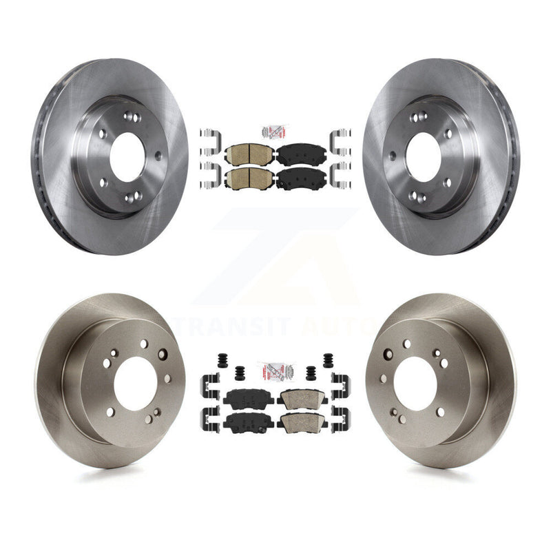 Transit Auto K8A-102693 Disc Brake Kit for 2010 Hyundai Elantra - Front and Rear product image