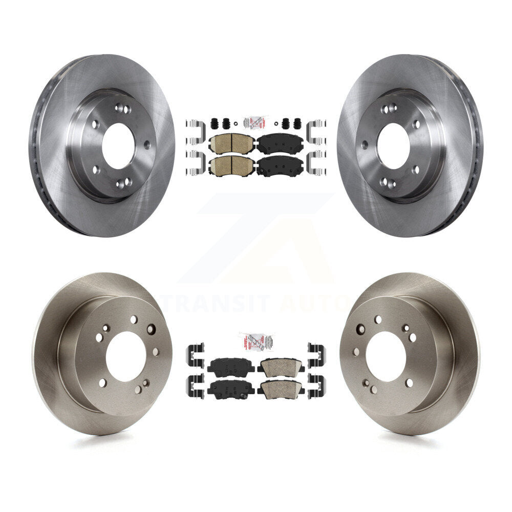 Transit Auto K8A-102694 Disc Brake Kit for 2010 Hyundai Elantra - Front and Rear product image
