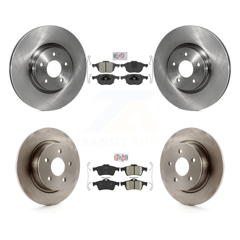 Transit Auto K8A-102718 Disc Brake Kit for 2014 Ford Transit Connect - Front and Rear product image