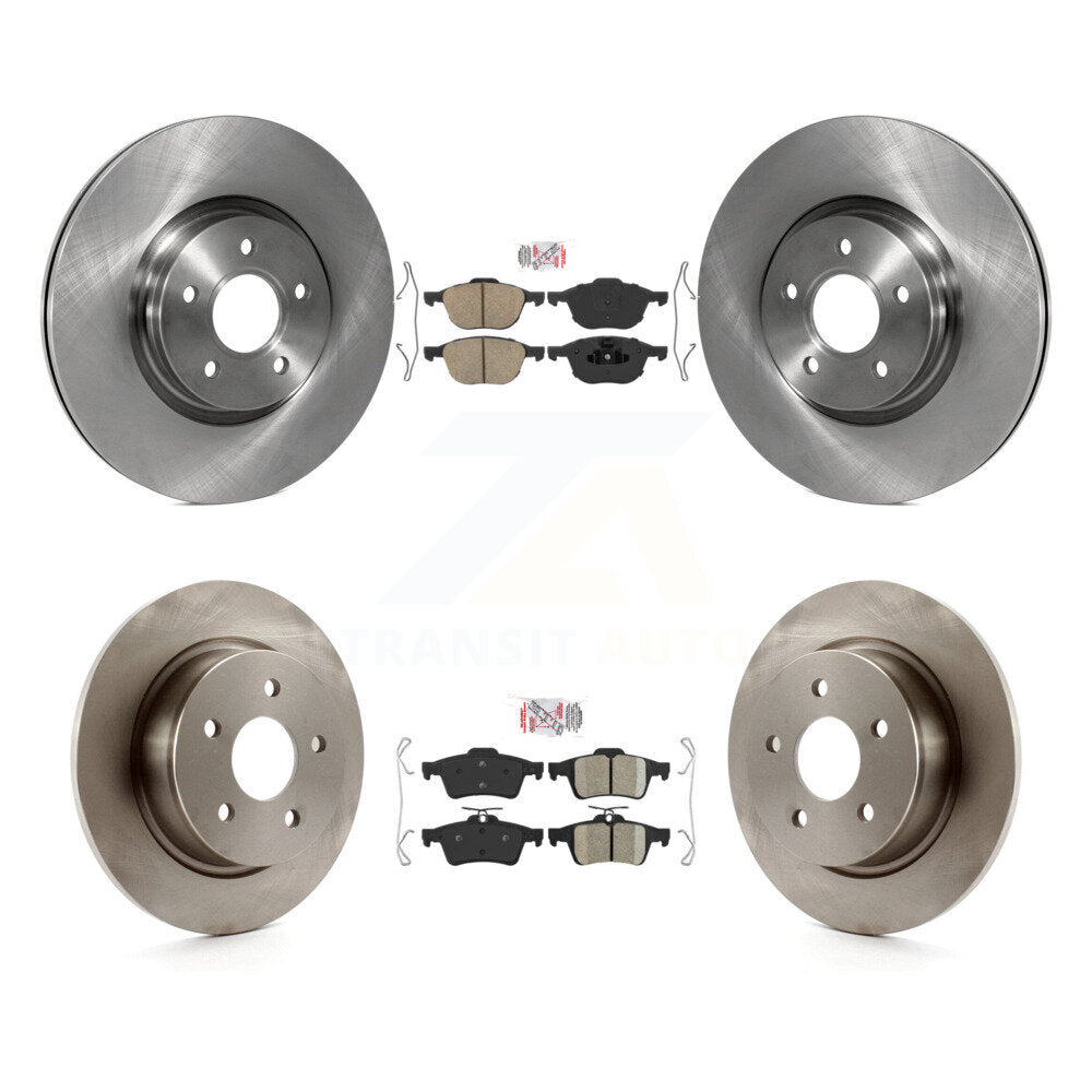 Transit Auto K8A-102724 Disc Brake Kit for 2014 Ford Transit Connect - Front and Rear product image