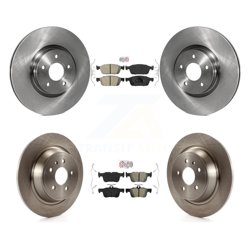 Transit Auto K8A-102730 Disc Brake Kit for 2017-2019 Lincoln MKC, Ford Escape - Front and Rear product image