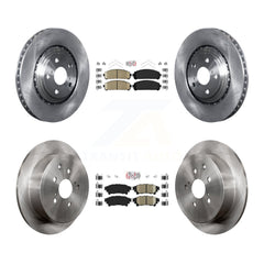 Transit Auto K8A-102738 Disc Brake Kit for 2010-2020 Toyota Highlander, Toyota Sienna, Lexus RX350 & more - Front and Rear product image